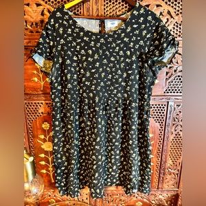 Floral baby doll dress.